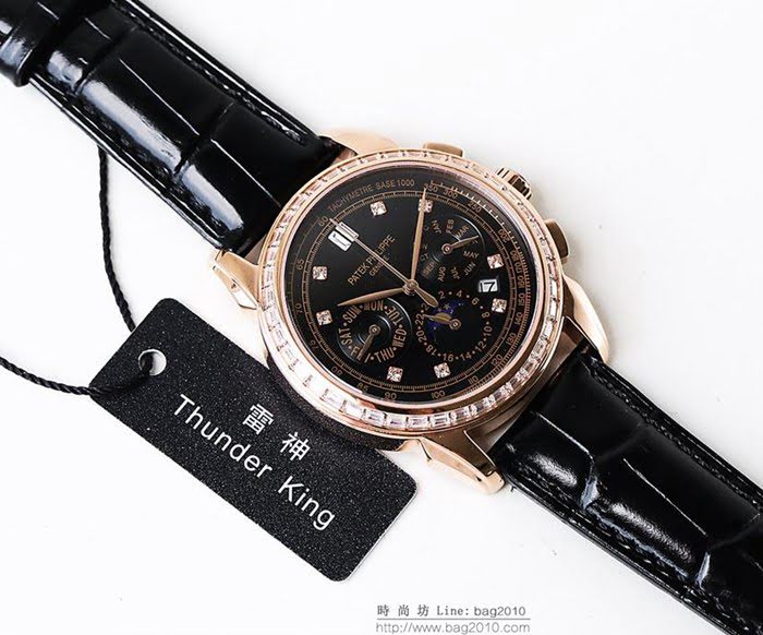 百達翡麗PATEK PHILPPE LS精品 2018新款 進口9100多功能機芯 超強防水 男士高端腕表  wssb3960